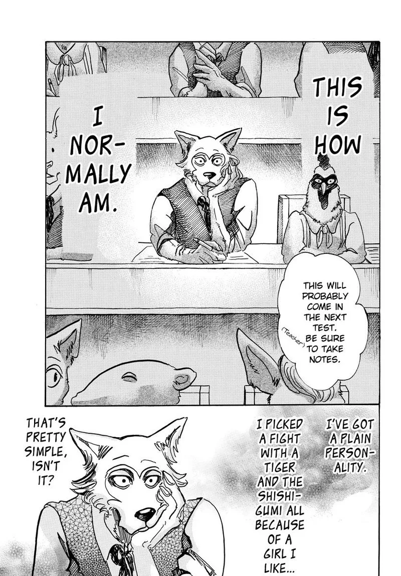 Beastars Chapter 54 page 4