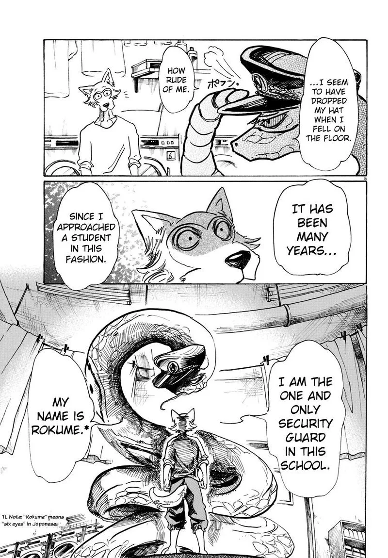 Beastars Chapter 55 page 5
