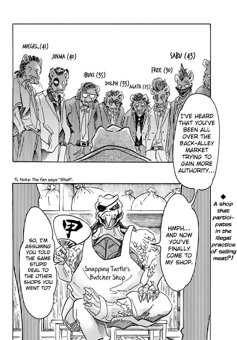 Beastars Chapter 56 page 2