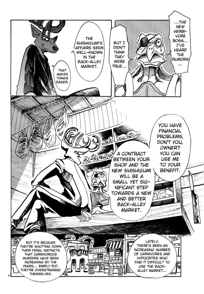 Beastars Chapter 56 page 6