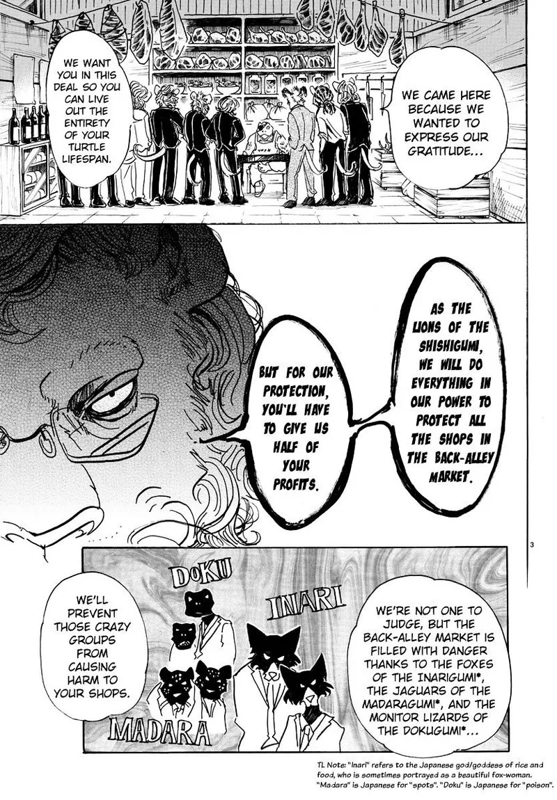 Beastars Chapter 56 page 3