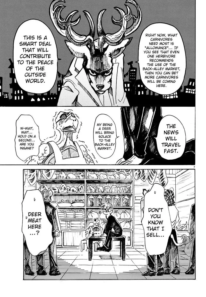 Beastars Chapter 56 page 7