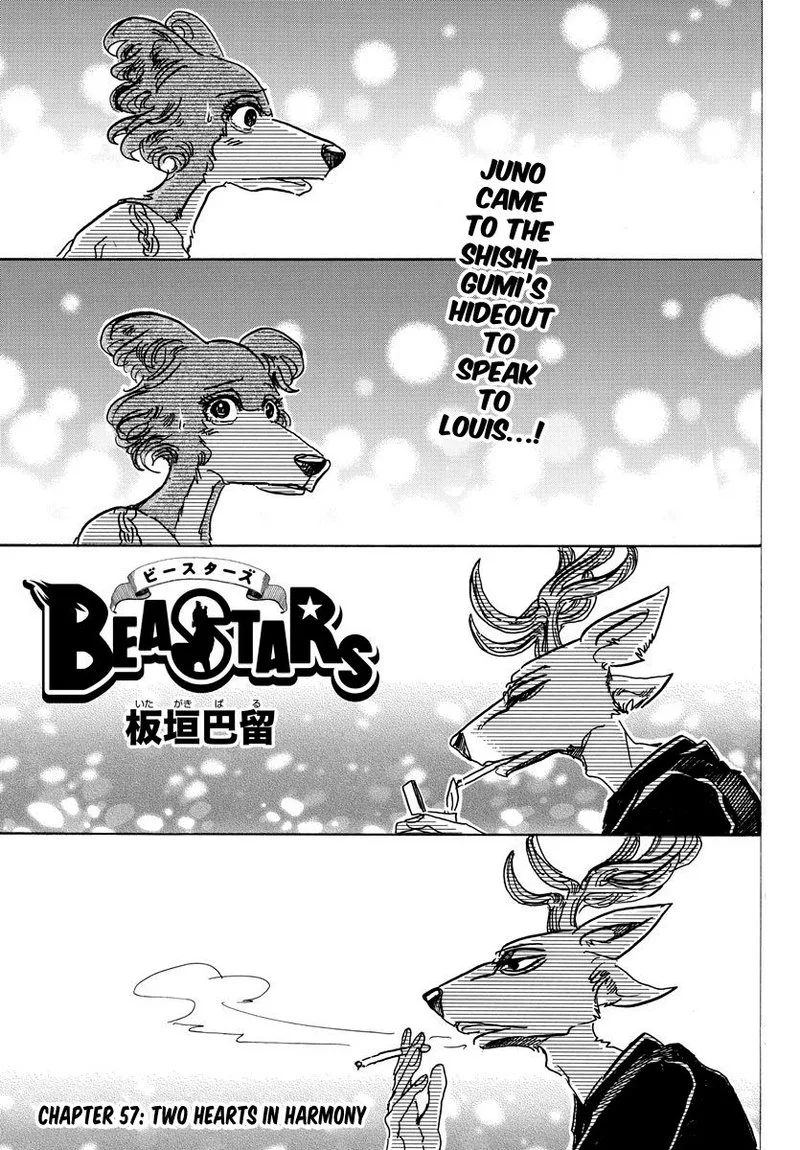 Beastars Chapter 57 page 1