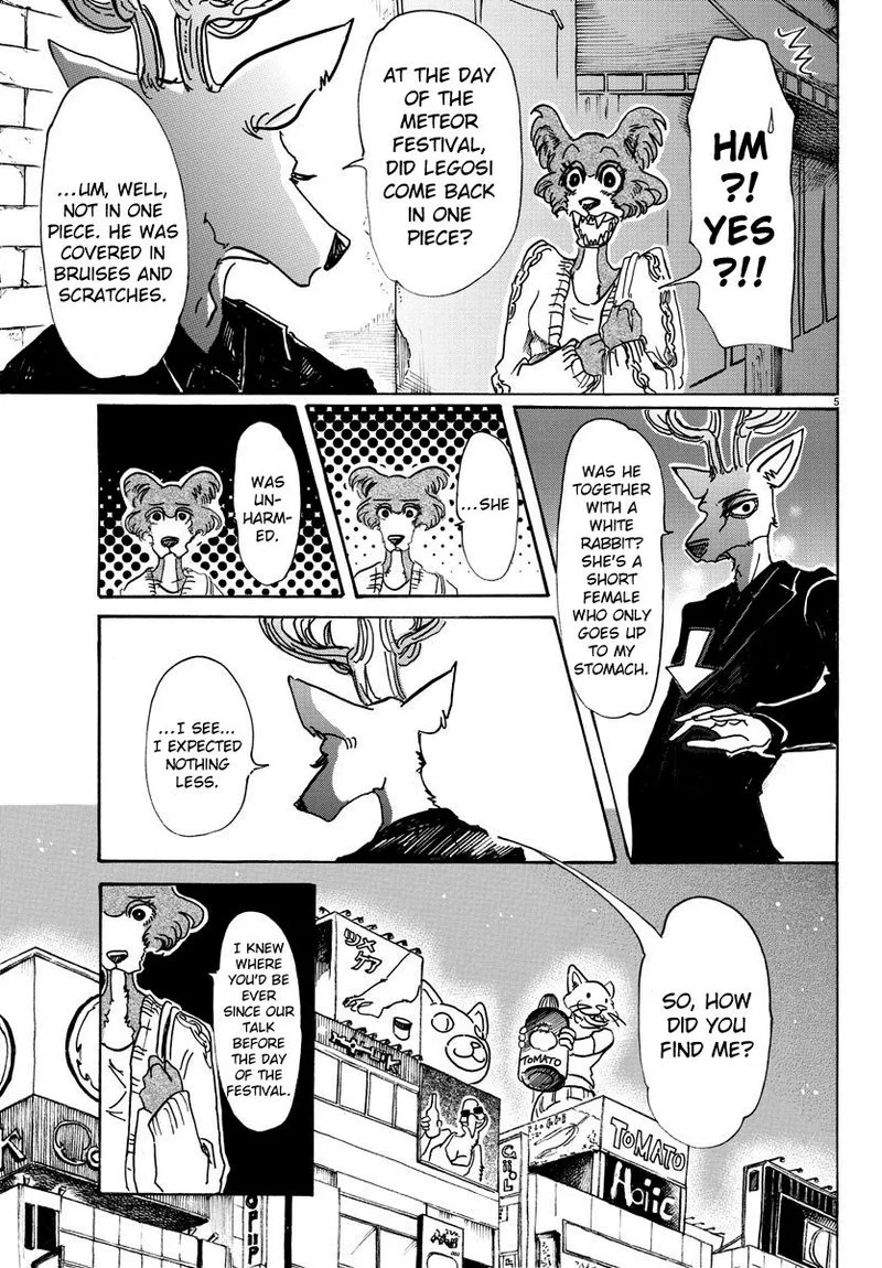 Beastars Chapter 57 page 4
