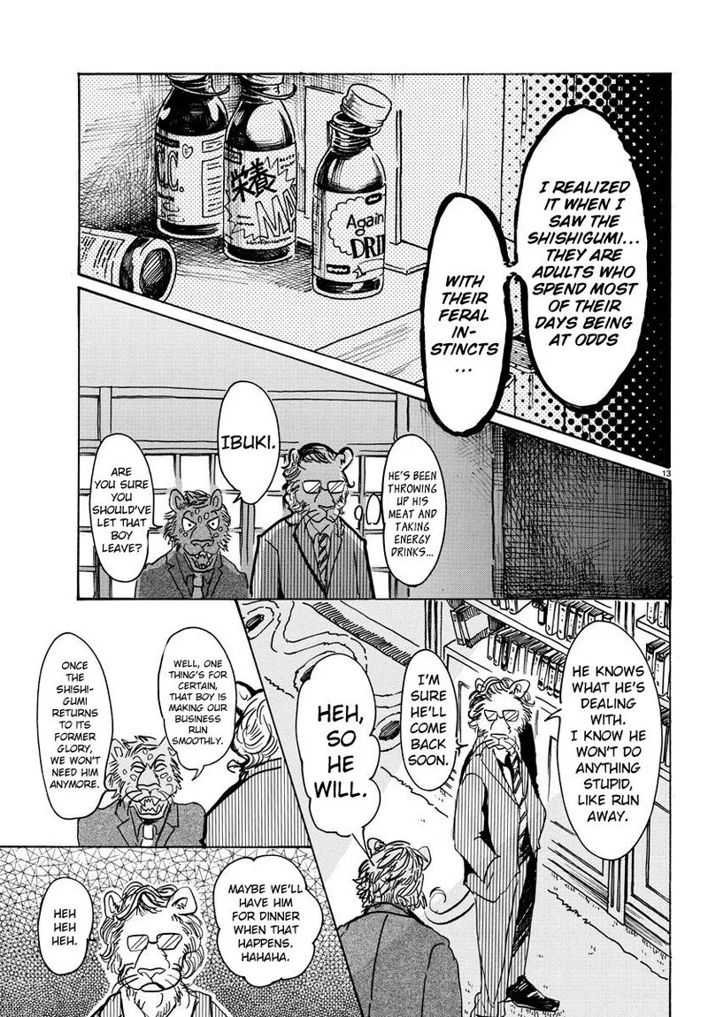Beastars Chapter 57 page 12