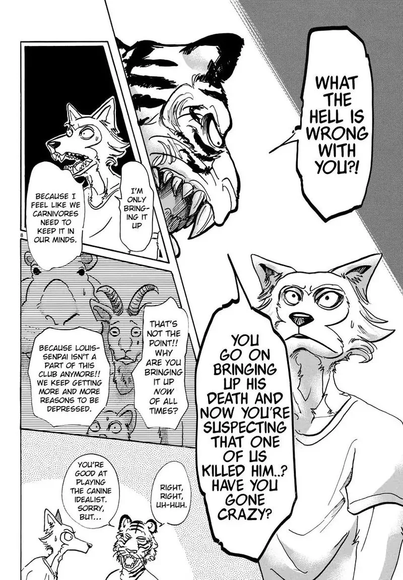 Beastars Chapter 58 page 8