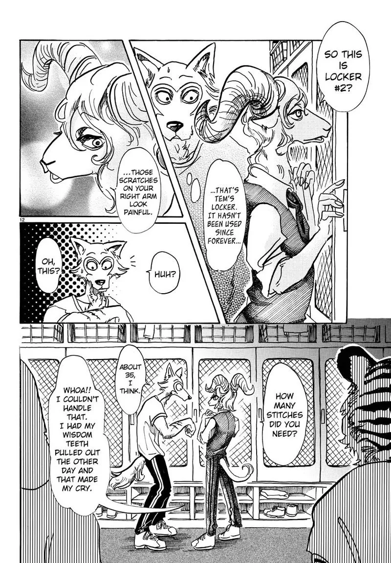 Beastars Chapter 58 page 12