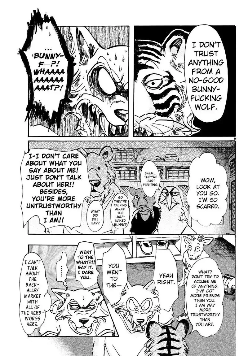 Beastars Chapter 58 page 9