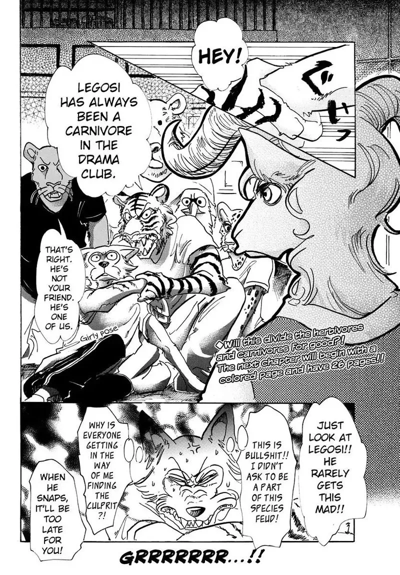 Beastars Chapter 58 page 20
