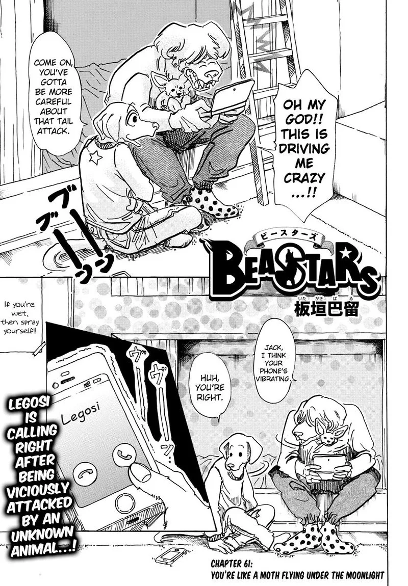 Beastars Chapter 61 page 1
