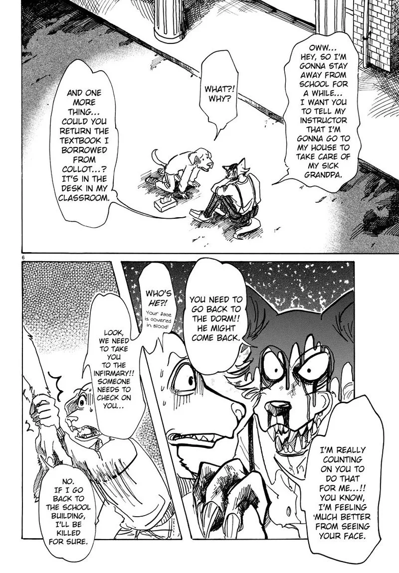 Beastars Chapter 61 page 6