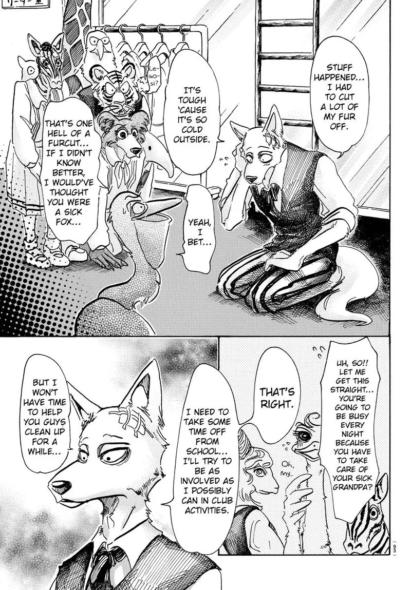 Beastars Chapter 62 page 14