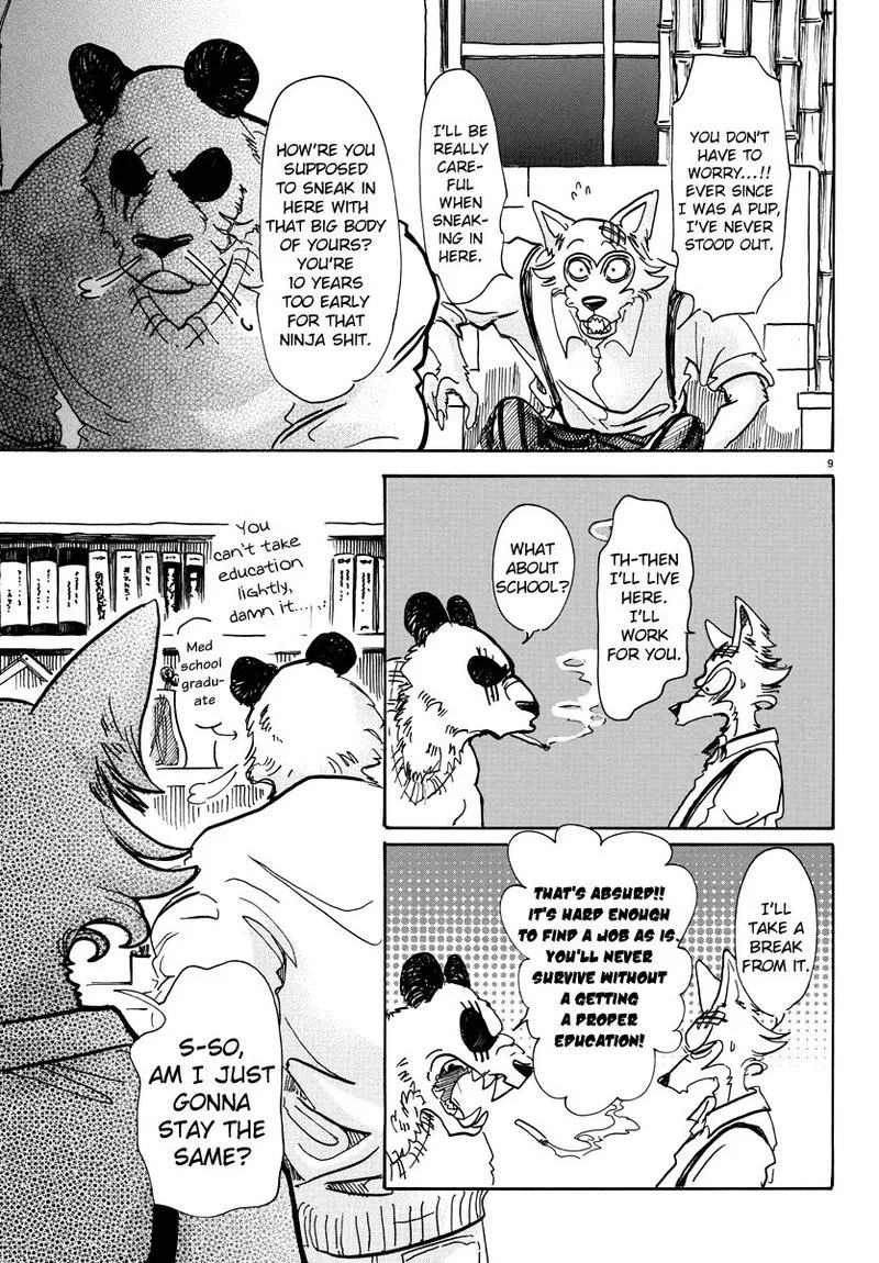 Beastars Chapter 62 page 8