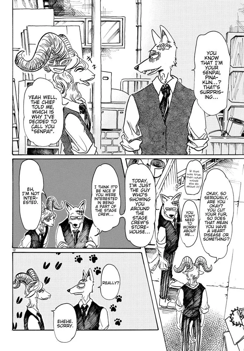 Beastars Chapter 63 page 12