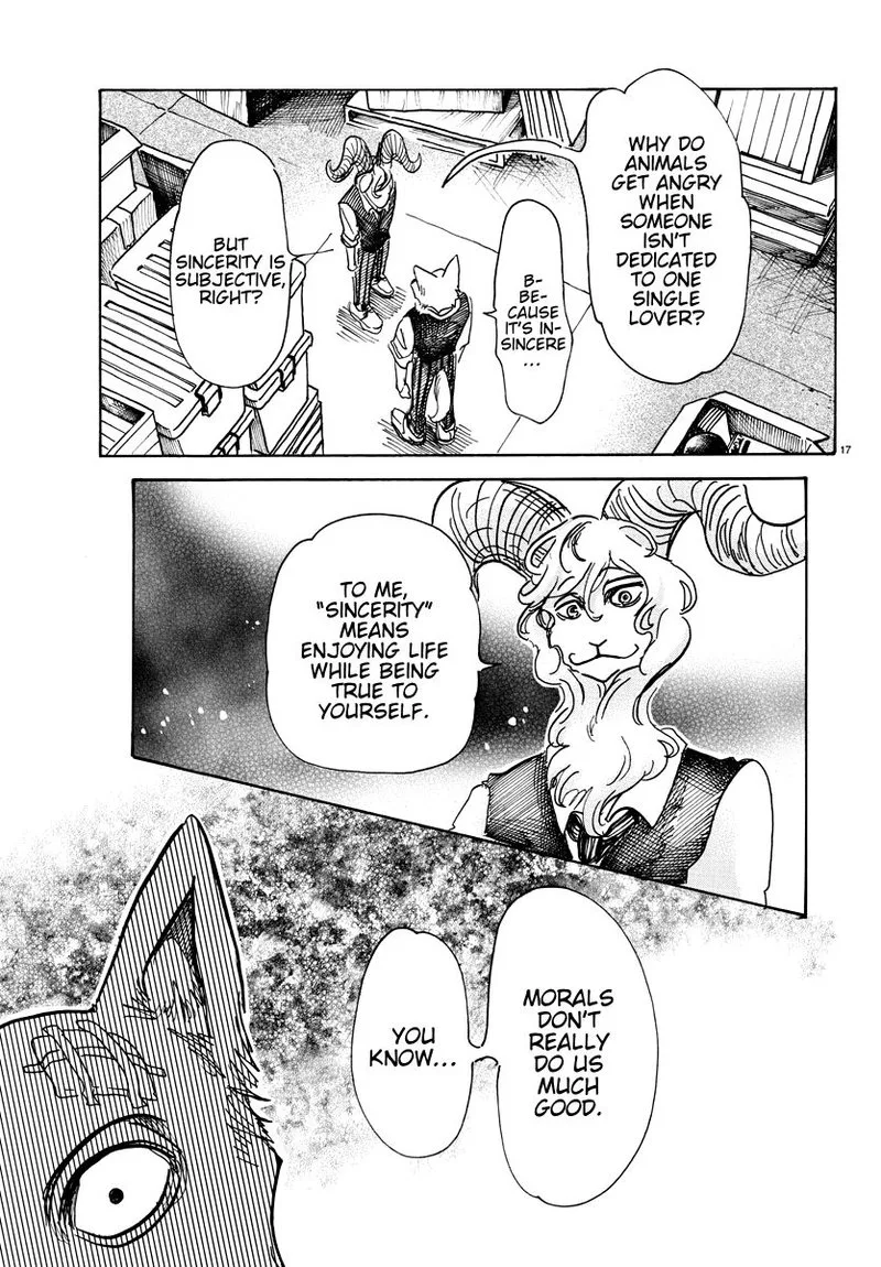 Beastars Chapter 63 page 17