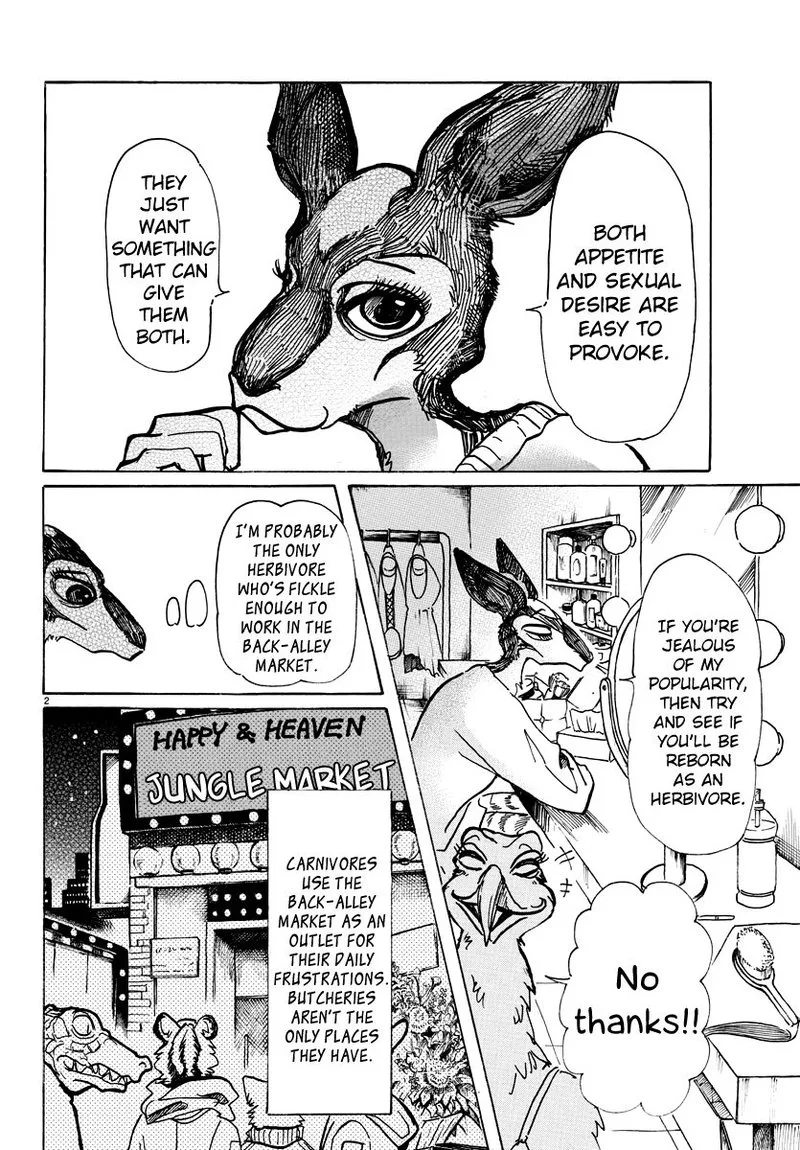 Beastars Chapter 64 page 2