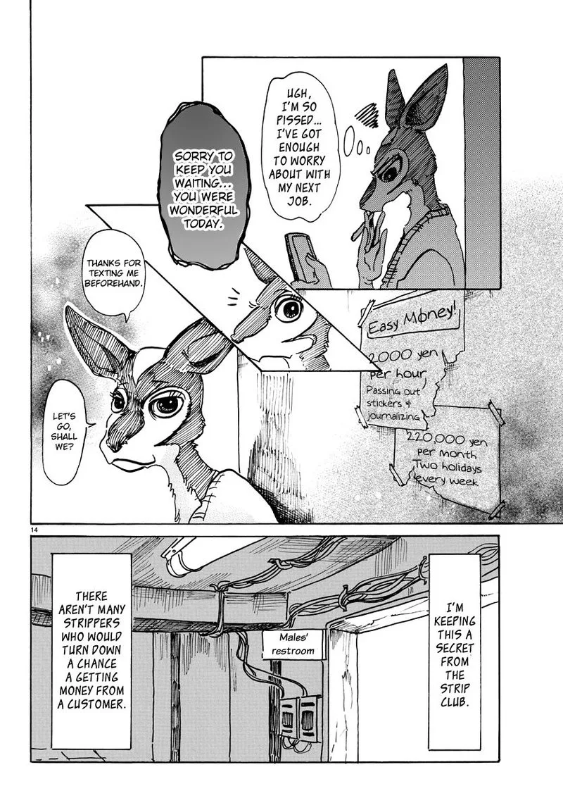 Beastars Chapter 64 page 14