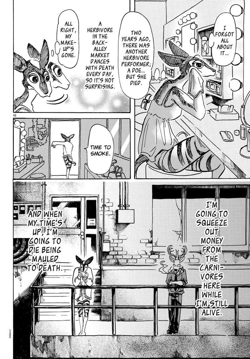 Beastars Chapter 64 page 10