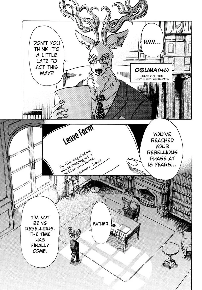 Beastars Chapter 65 page 3