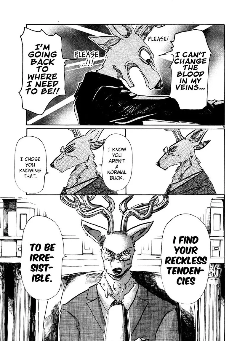 Beastars Chapter 65 page 9
