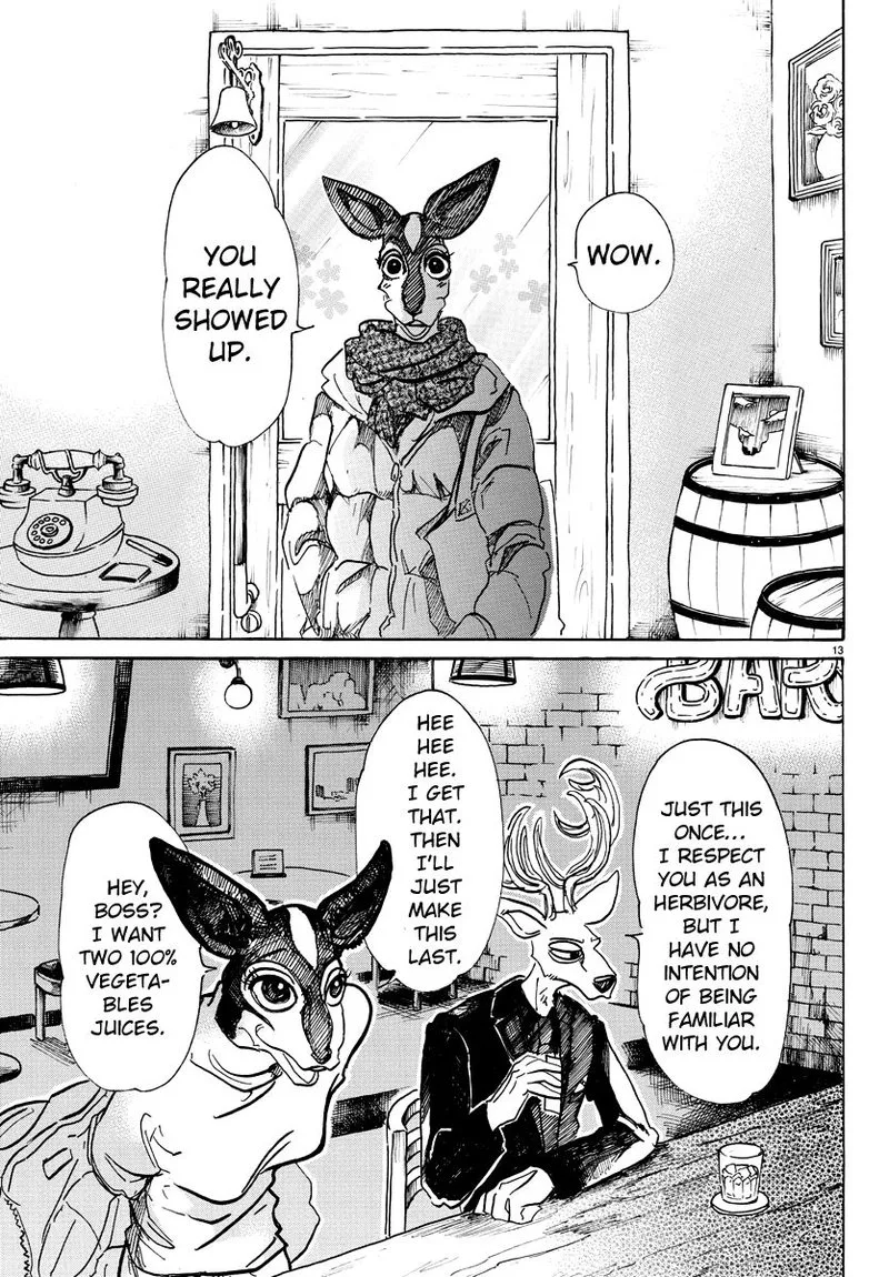 Beastars Chapter 65 page 13