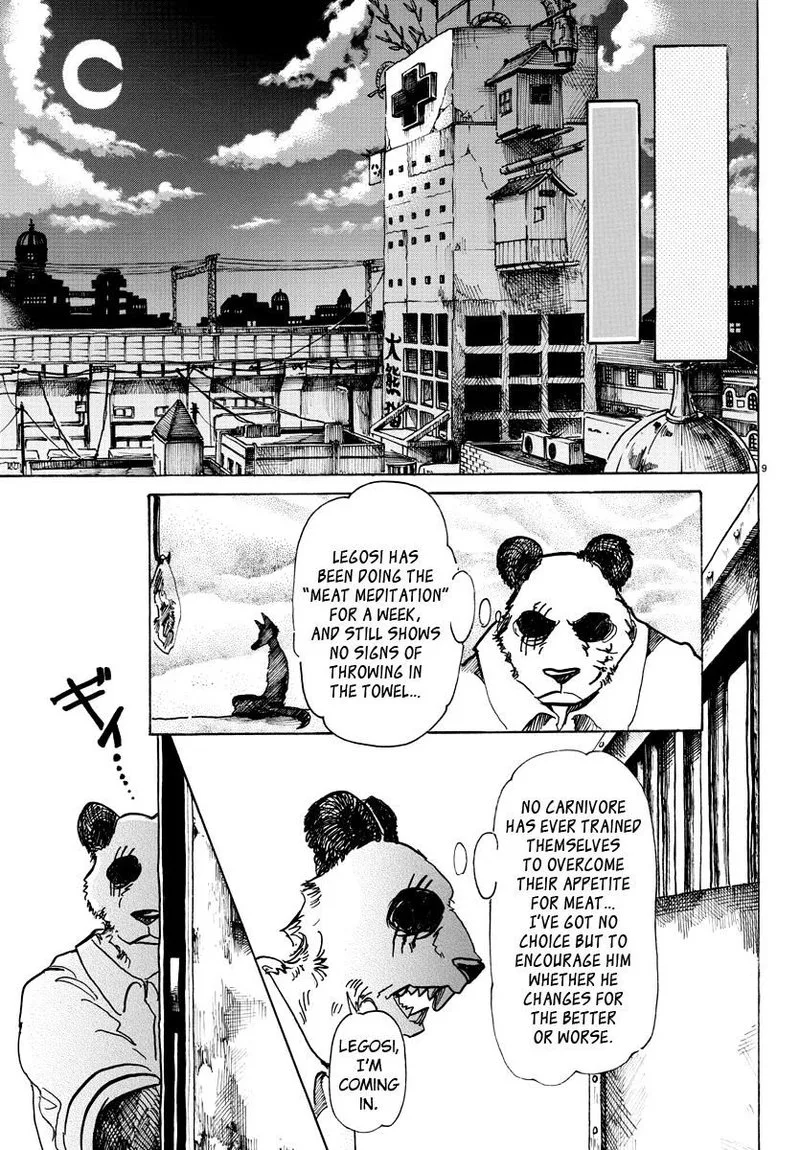 Beastars Chapter 66 page 9