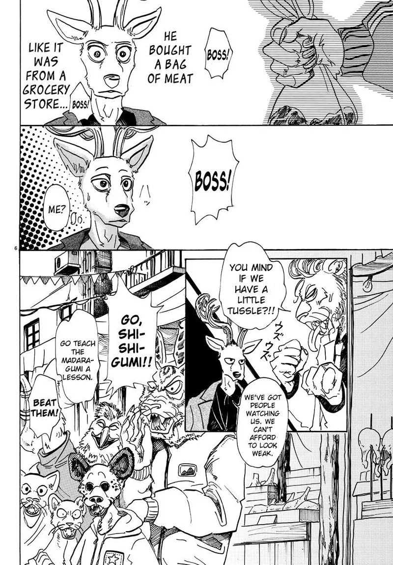 Beastars Chapter 66 page 6