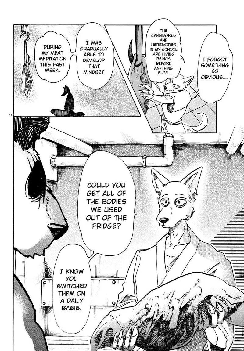 Beastars Chapter 66 page 14