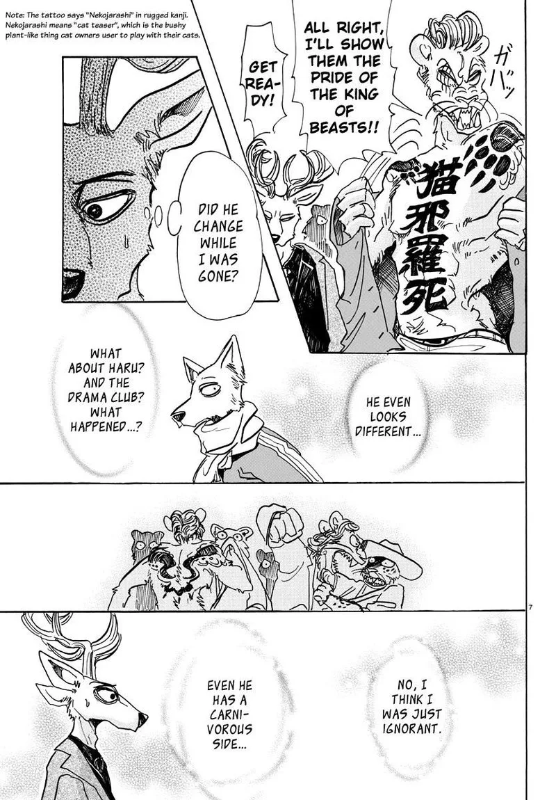 Beastars Chapter 66 page 7