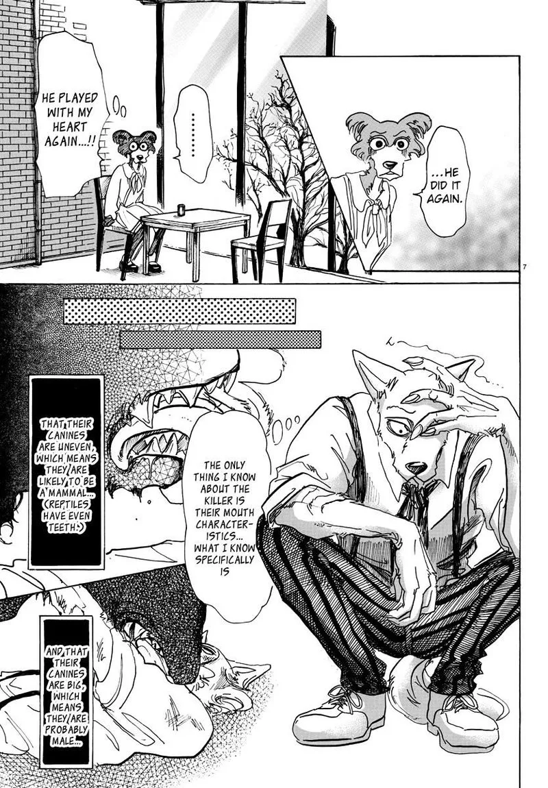 Beastars Chapter 67 page 8