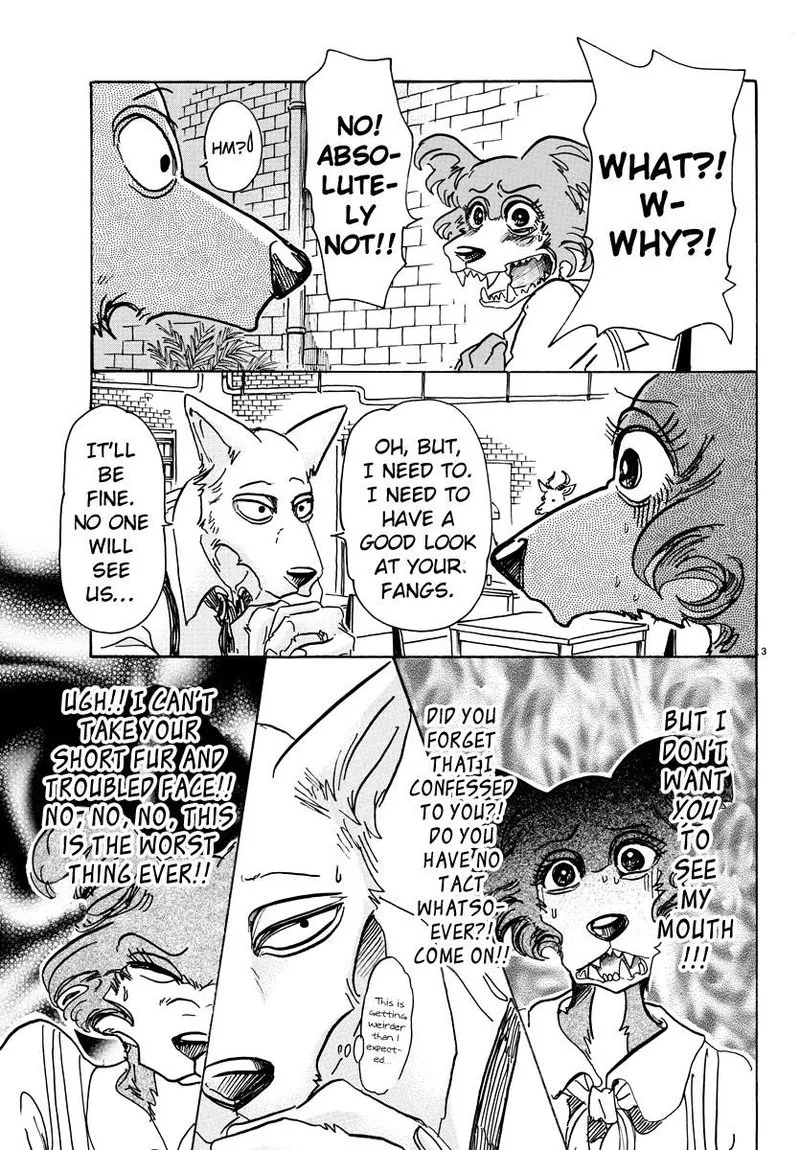 Beastars Chapter 67 page 4