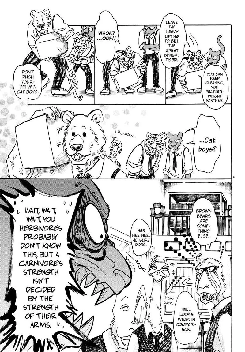 Beastars Chapter 67 page 10