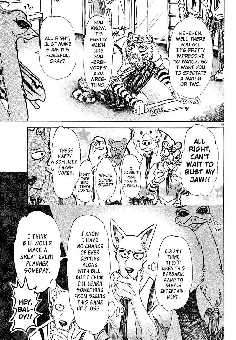 Beastars Chapter 67 page 14