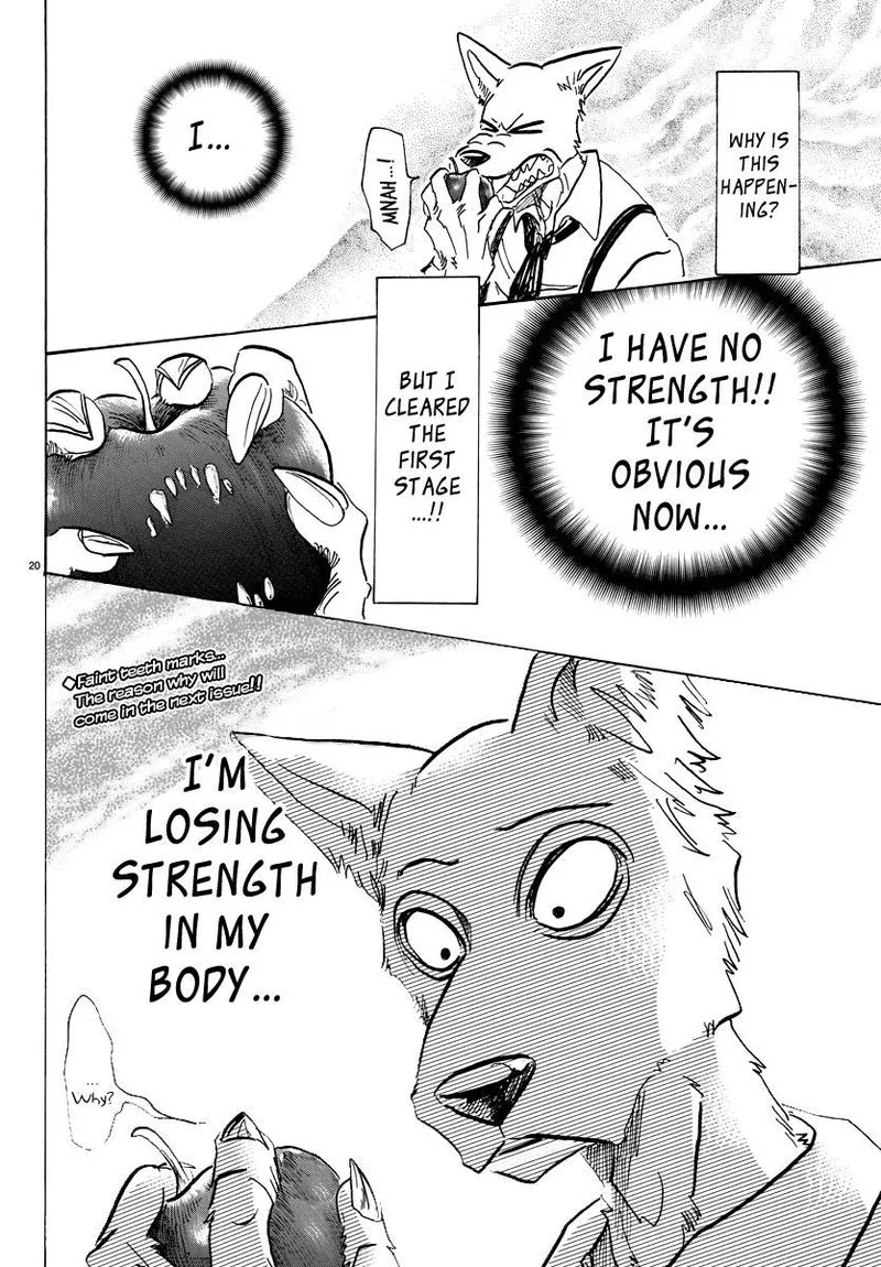 Beastars Chapter 67 page 21