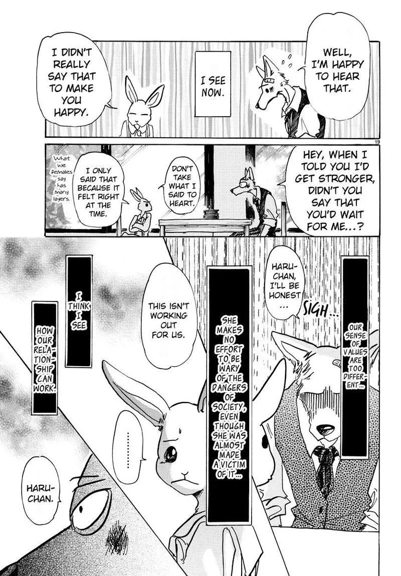 Beastars Chapter 69 page 20