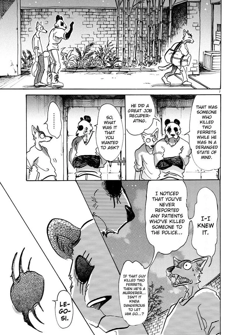Beastars Chapter 69 page 8