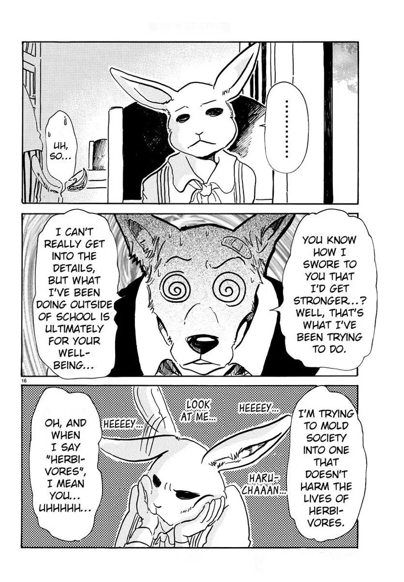 Beastars Chapter 69 page 17