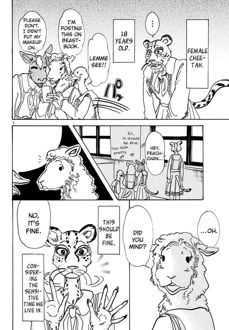 Beastars Chapter 70 page 2