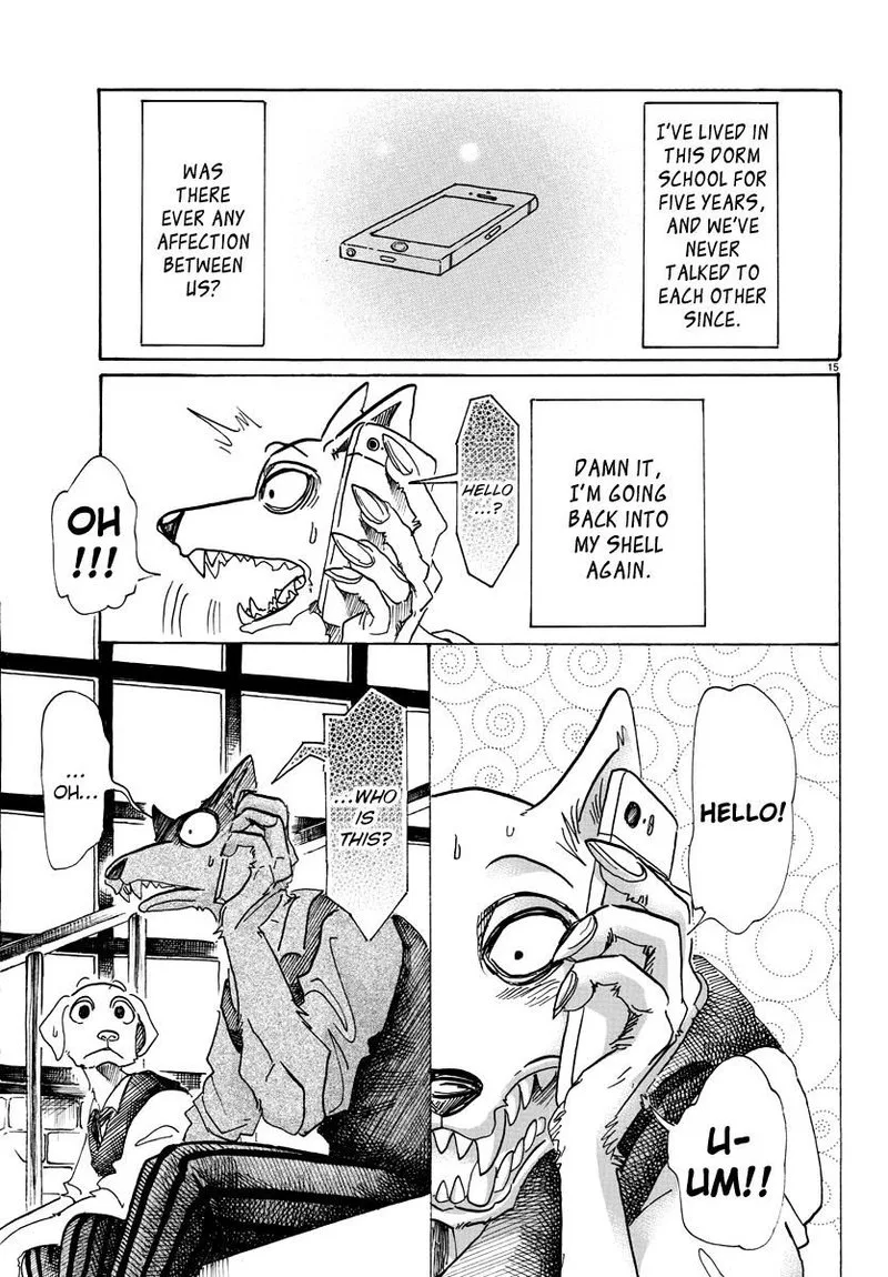 Beastars Chapter 73 page 15