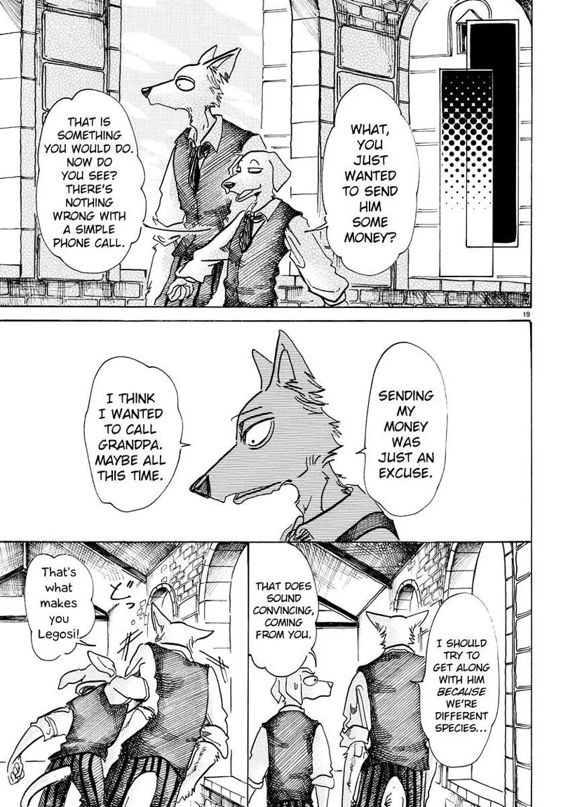 Beastars Chapter 73 page 19
