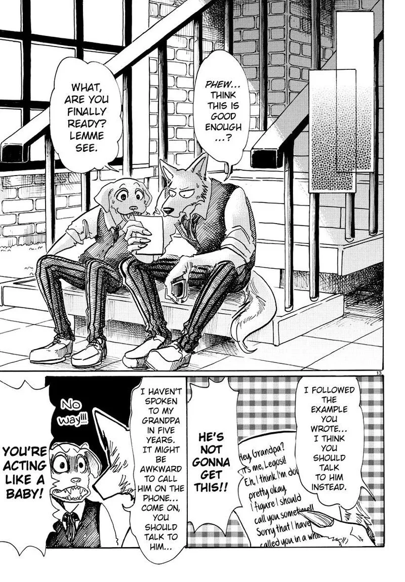 Beastars Chapter 73 page 13