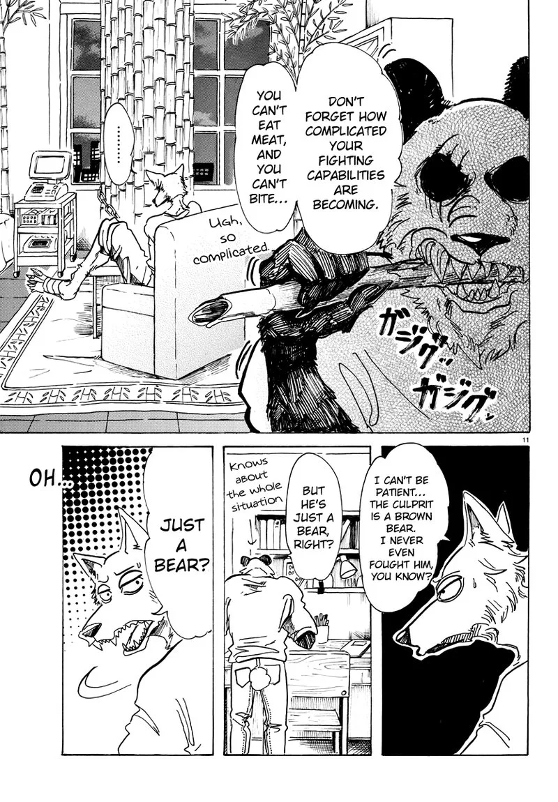 Beastars Chapter 74 page 11