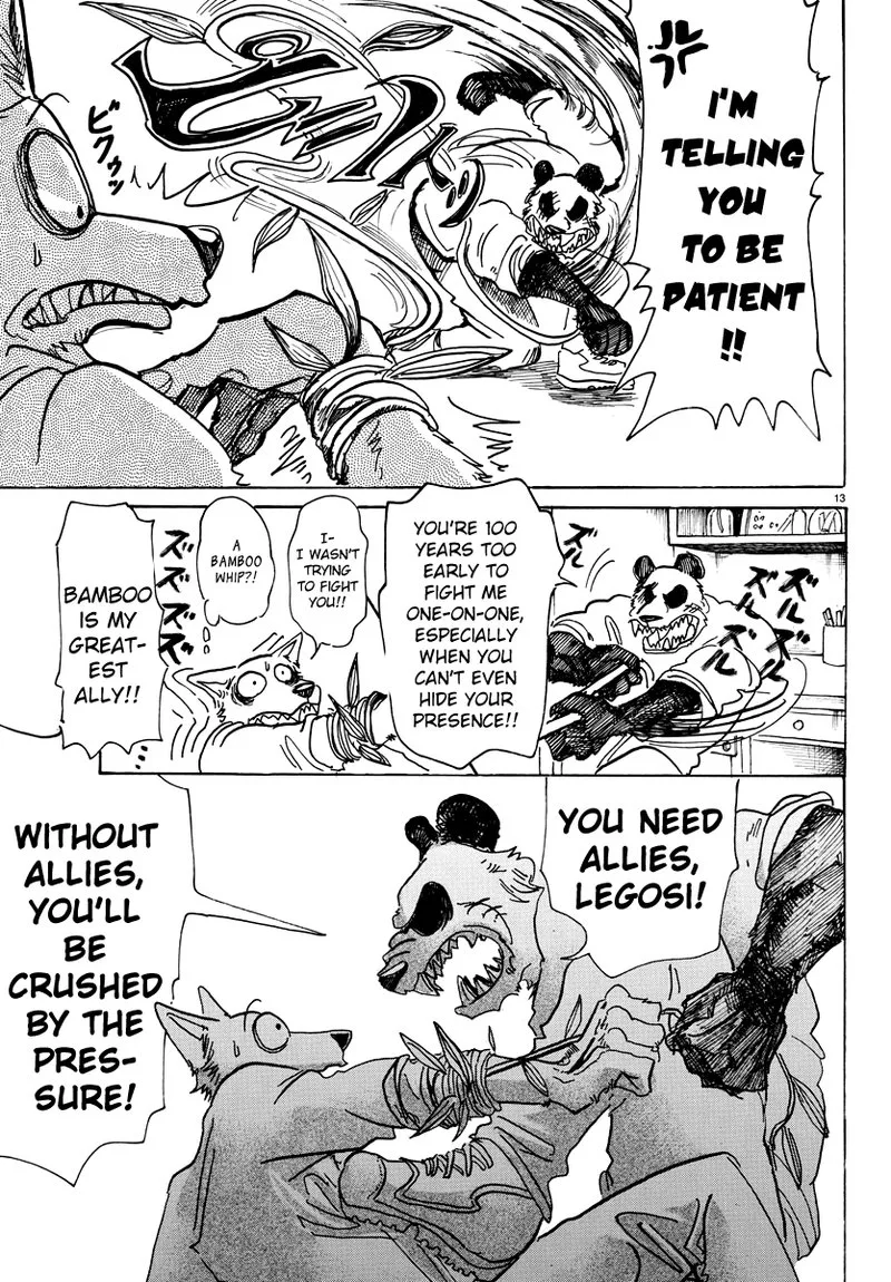 Beastars Chapter 74 page 13