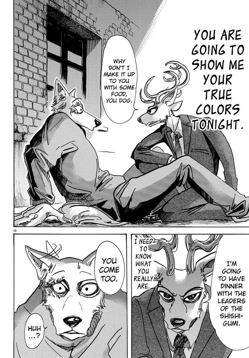 Beastars Chapter 75 page 9