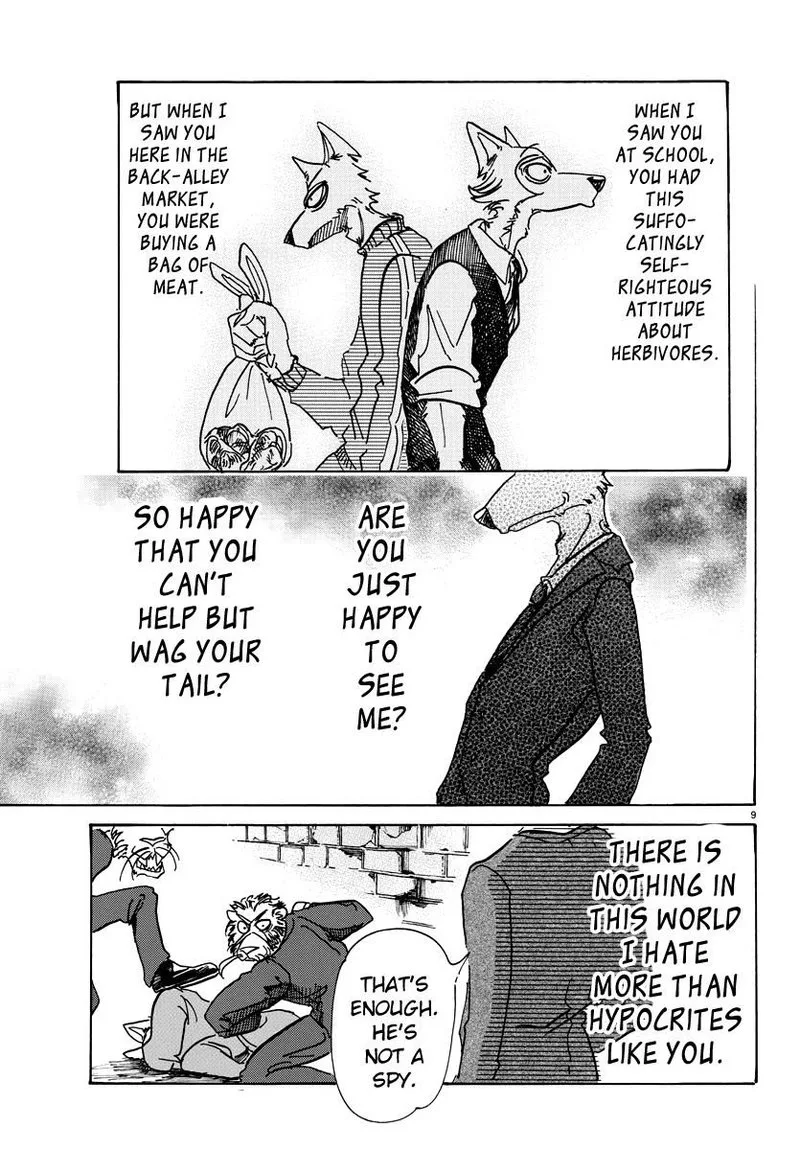 Beastars Chapter 75 page 8