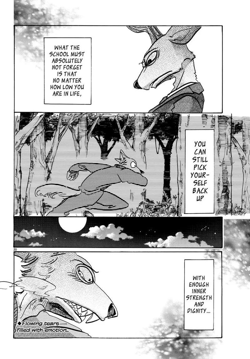 Beastars Chapter 76 page 20