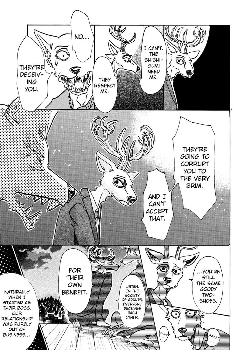 Beastars Chapter 76 page 8