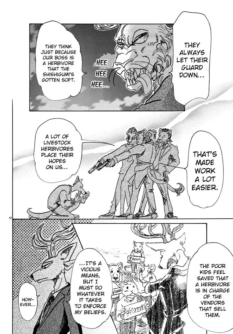 Beastars Chapter 76 page 12