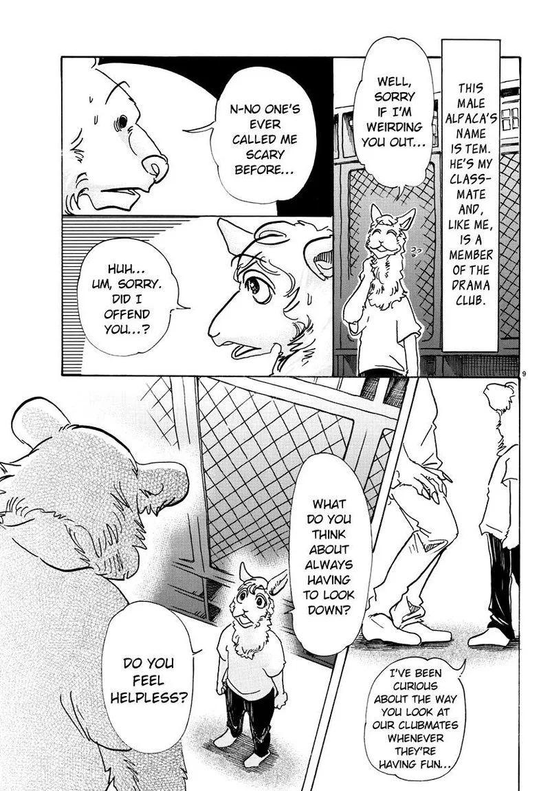 Beastars Chapter 77 page 9