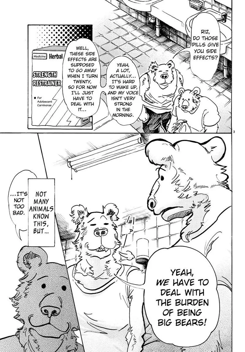 Beastars Chapter 77 page 3